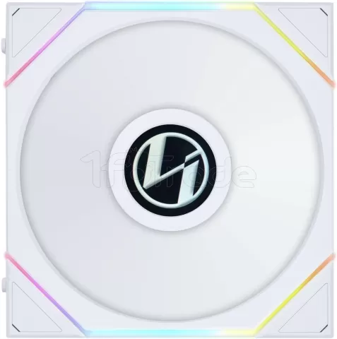 Photo de Ventilateur de boitier Lian Li Uni Fan TL LCD Reverse RGB - 14cm (Blanc)