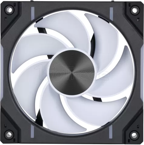 Photo de Ventilateur de boitier Phanteks D30 Reverse Airflow RGB - 12cm (Noir)