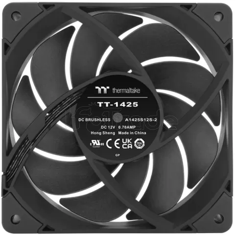 Photo de Ventilateur de boitier Thermaltake ToughFan Pro - 14cm (Noir)