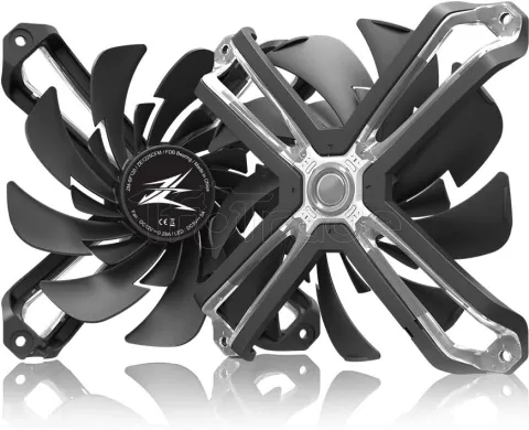 Photo de Ventilateur de boitier Zalman SF120 RGB - 12cm (Noir)