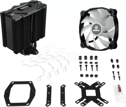 Photo de Ventilateur pour processeur Enermax ETS-F40-FS RGB (Noir)