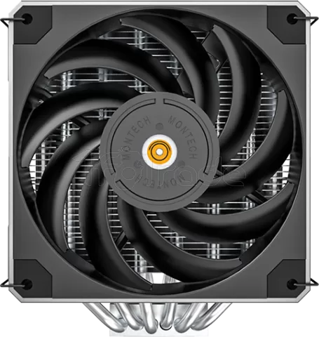 Photo de Ventilateur pour processeur Montech Metal DT24 Base (Noir)