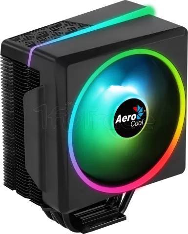 Photo de Ventilateur processeur AeroCool Cylon 4F RGB (Noir)