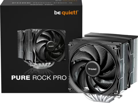 Photo de Ventilateur processeur be quiet! Pure Rock Pro 3 (Noir/Argent)