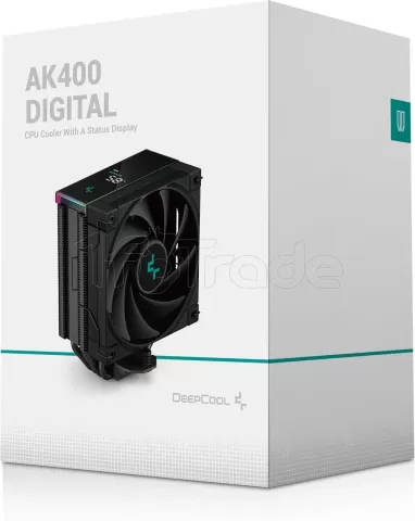 Photo de Ventilateur processeur DeepCool AK400 Digital RGB (Noir)