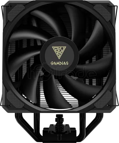 Photo de Ventilateur processeur Gamdias Boreas E2-410 (Noir)