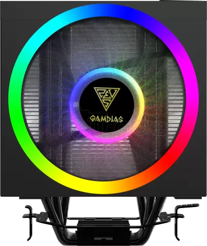 Photo de Ventilateur processeur Gamdias Boreas M1-610 RGB (Noir)