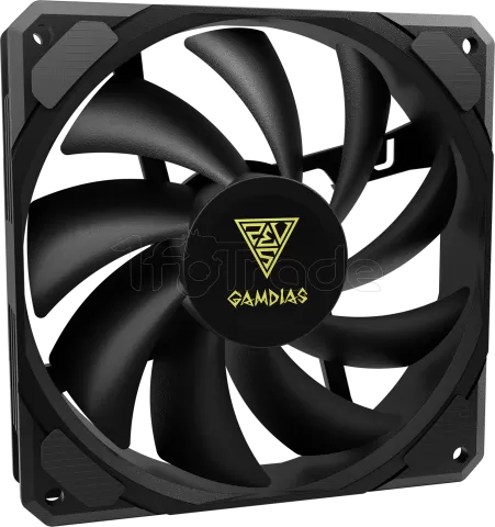 Photo de Ventilateur processeur Gamdias Boreas P1-720 (Noir)