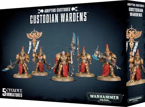 Photo de Warhammer 40k - Adeptus Custodes Custodian Wardens