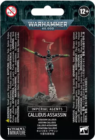 Photo de Warhammer 40k - Agents Imperiaux Assassin Callidus