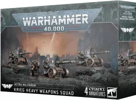 Photo de Warhammer 40k - Astra Militarum Escouade d'Armes Lourdes de Krieg