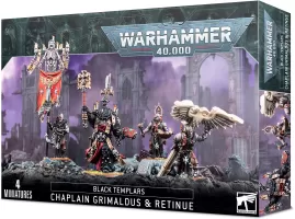 Photo de Warhammer 40k - Black Templars Chapelain Grimaldus et sa Suite