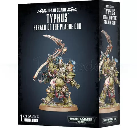 Photo de Warhammer 40k - Death Guard Typhus : Typhus - Héraut du Dieu de la Peste