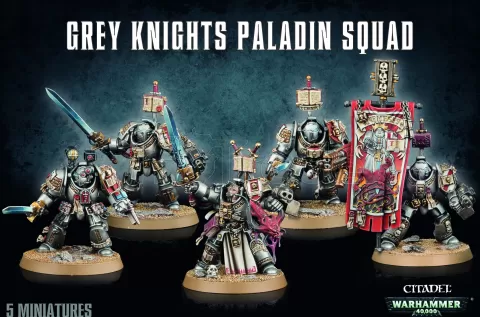 Photo de Warhammer 40k - Grey Knights Paladins / Terminators Squad