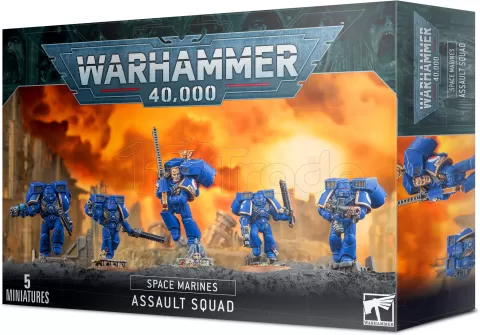 Photo de Warhammer 40k - Space Marine Assault Squad