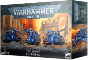 Photo de Warhammer 40k - Space Marine Primaris Outriders