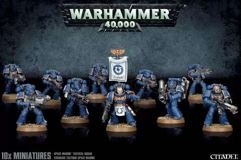 Photo de Warhammer 40k - Space Marine Tactical Squad