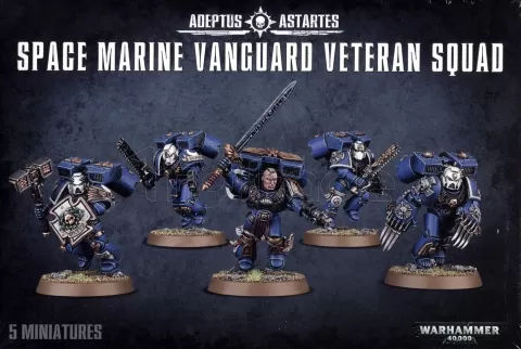 Photo de Warhammer 40k - Space Marine Vanguard Veteran Squad