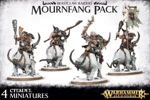 Photo de Warhammer AoS - Beastclaw Raiders Mournfang Pack