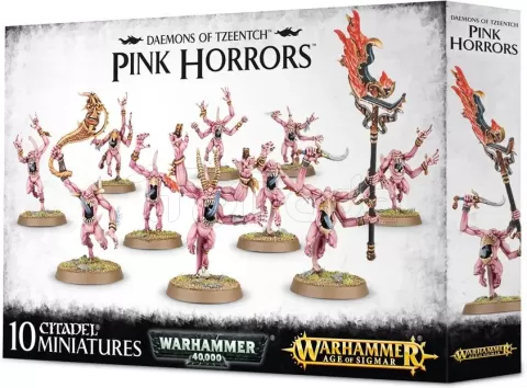 Photo de Warhammer AoS & 40k - Chaos Daemons Horreurs Rose de Tzeentch