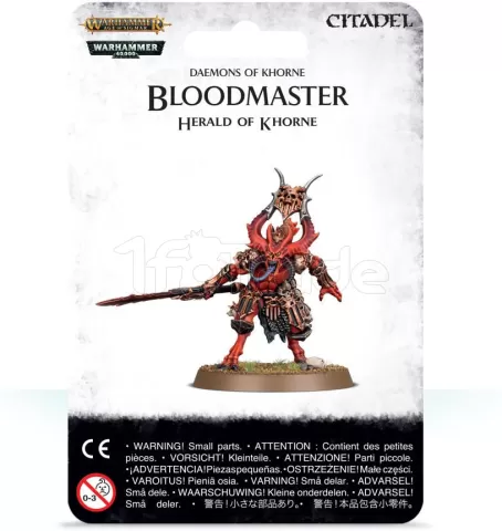 Photo de Warhammer AoS & 40k - Daemons Of Khorne Bloodmaster, Herald of Khorne