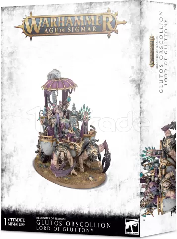 Photo de Warhammer AoS - Hedonites of Slaanesh Glutos Orscollion, Lord of Gluttony