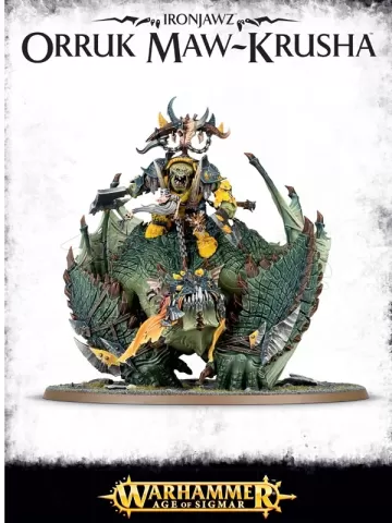 Photo de Warhammer AoS - Ironjawz Megaboss sur Maw-krusha