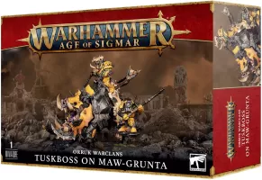 Photo de Warhammer AoS - Ironjawz Orruk Kroboss sur Gueule ki Grogn