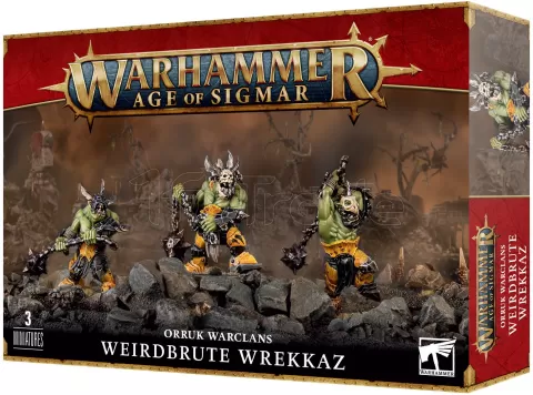 Photo de Warhammer AoS - Ironjawz Orruk Wrekkaz bizarre / Brute Ragerz