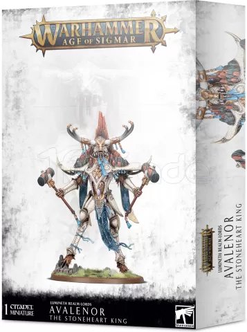 Photo de Warhammer AoS - Lumineth Realm-lords Avalenor The StoneHeart King