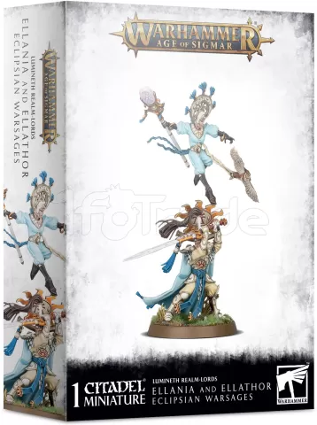 Photo de Warhammer AoS - Lumineth Realm-lords Ellania & Ellathor