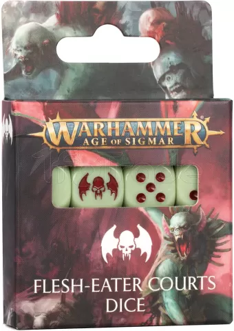 Photo de Warhammer Aos - Set de Dés : Flesh Eaters Courts