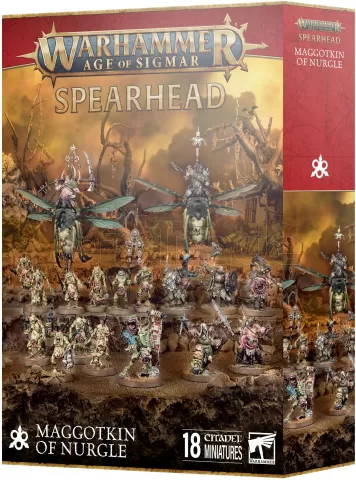 Photo de Warhammer AoS - Spearhead Maggotkin of Nurgle