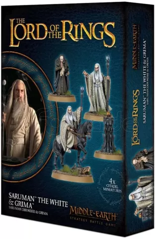 Photo de Warhammer Middle Earth - Sarumam le Blanc et  Gríma